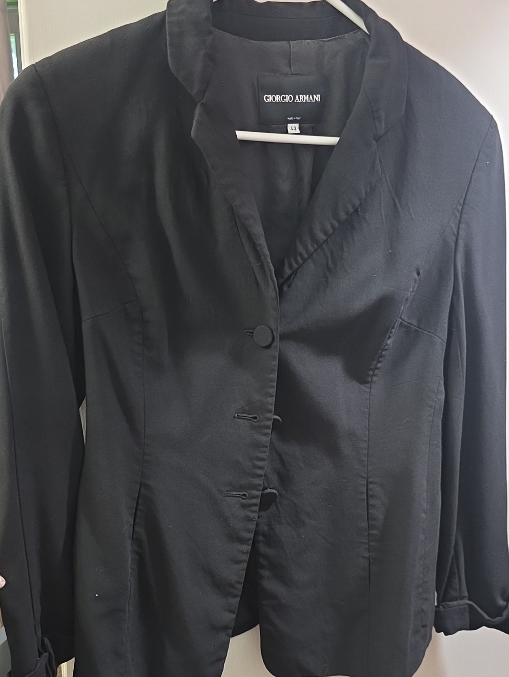 Giorgio Armani Black Women's Tailored Blazer